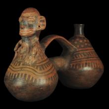 Vase chanteur � double panse